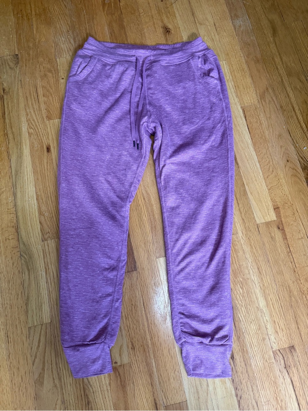 Women’s Heathered Lilac Jogger Sweatpants